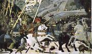 UCCELLO, Paolo Battle of San Romano oil